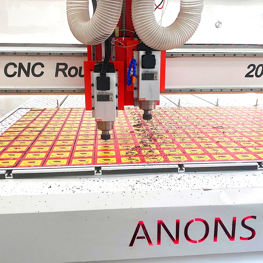 CNC с 2 шпиндела