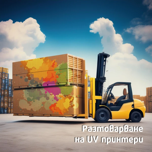 Всичко за инсталацията и разтоварването на Вашия UV принтер