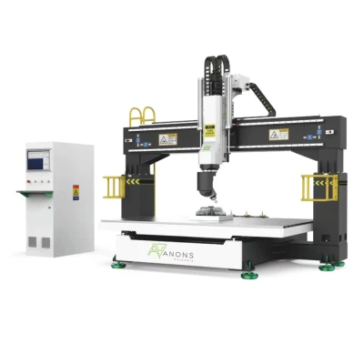 Снимка на 5 осен CNC рутер