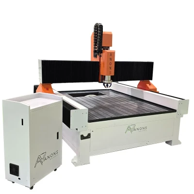 Снимка на CNC за работа с естествен камък